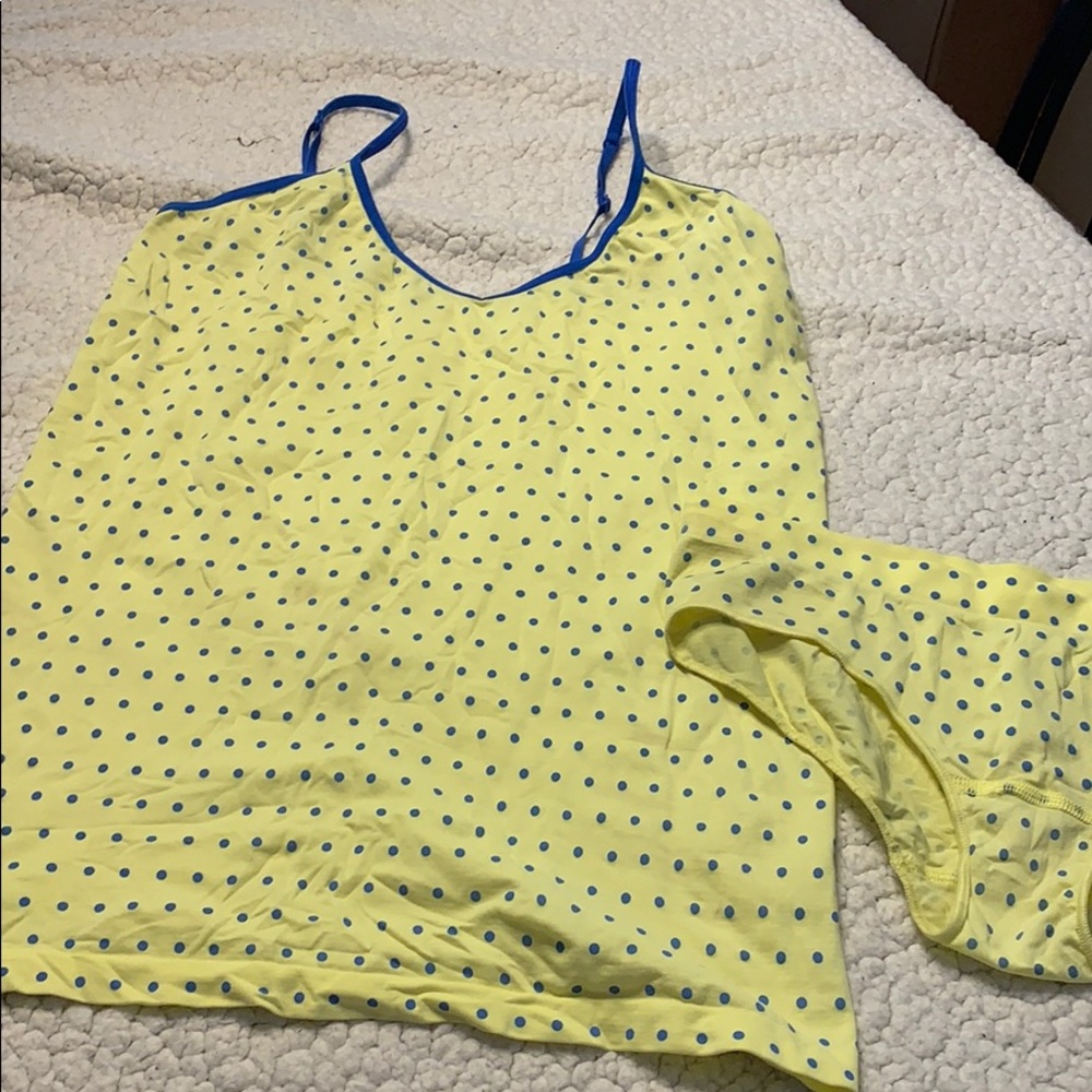 Polka dot sleep wear